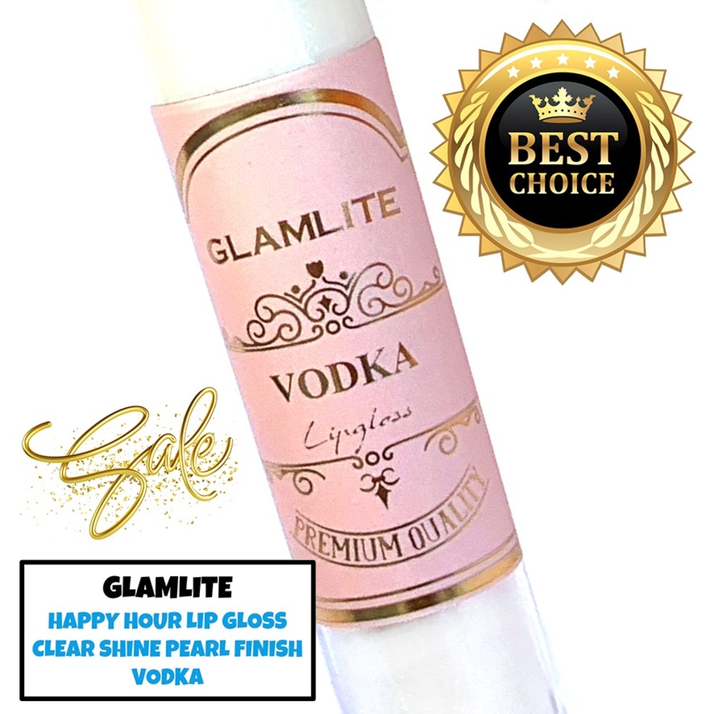 BNWOBOX Glamlite Hapoy Hour Lip Gloss VODKA